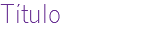 Título