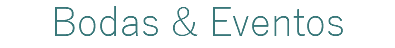 Bodas & Eventos